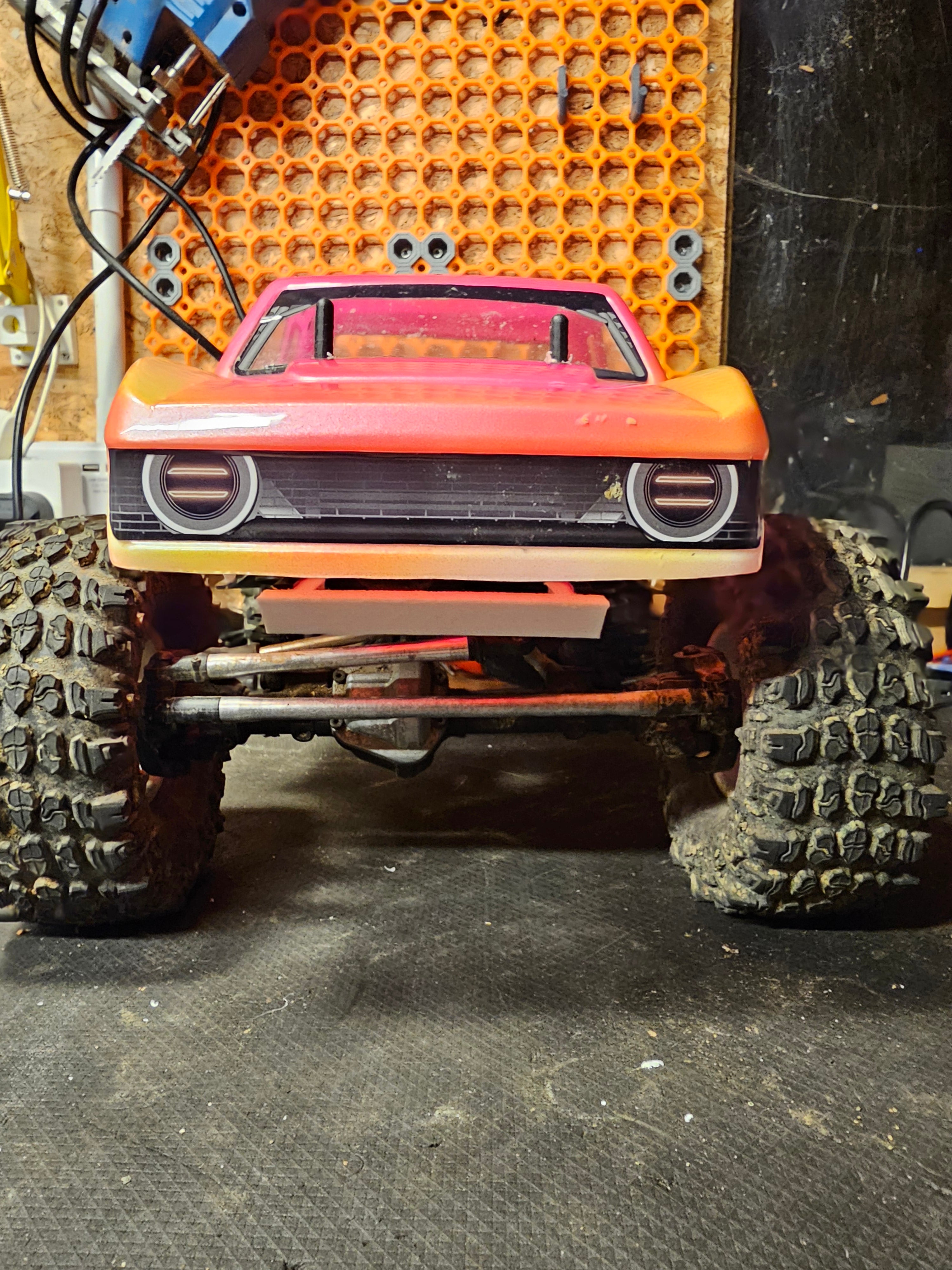 Crawler Front Bumper 1/10 - UK2 Comp Spec