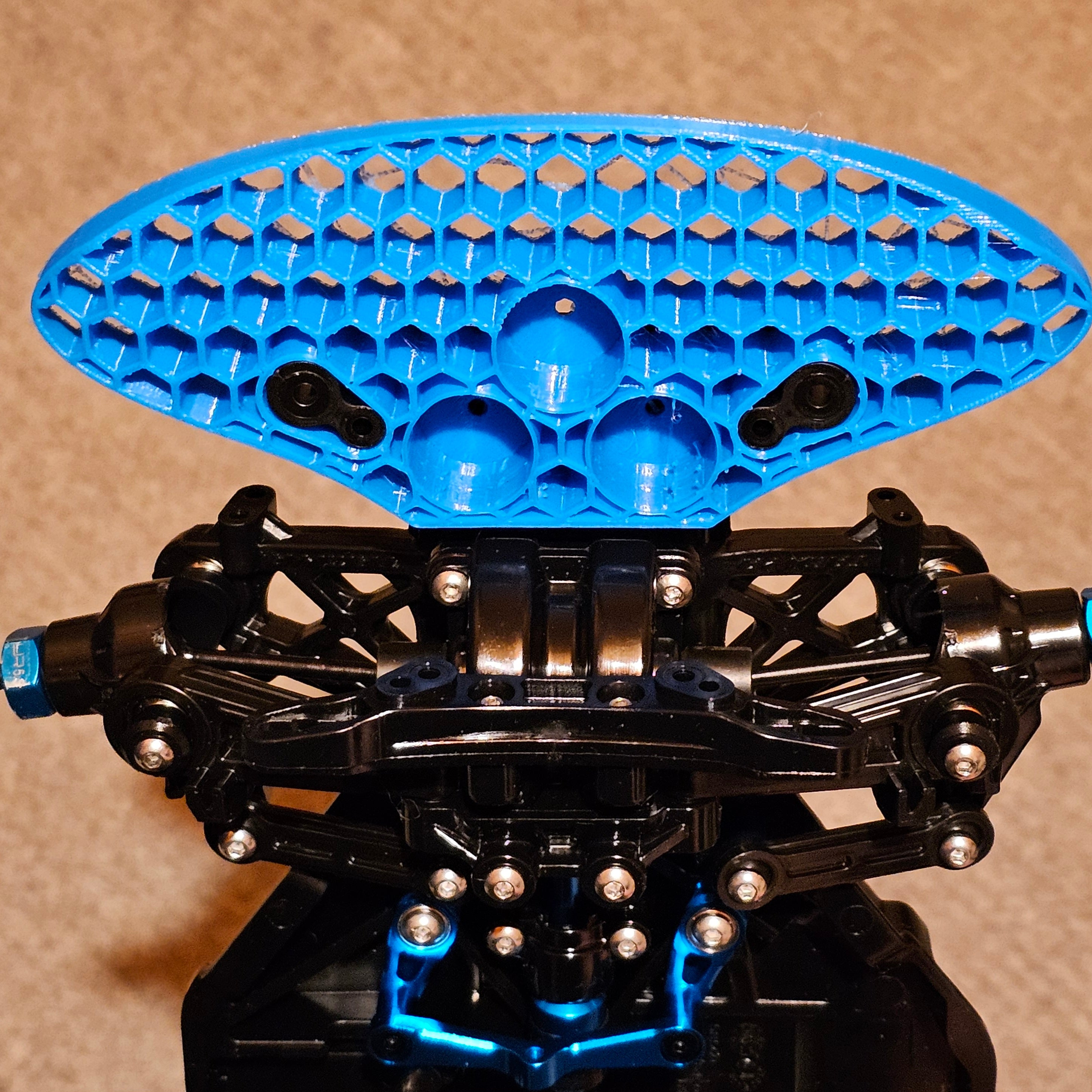 Tamiya TT-02 Weighted TPU Front Bumper 0-90g (TT-01)