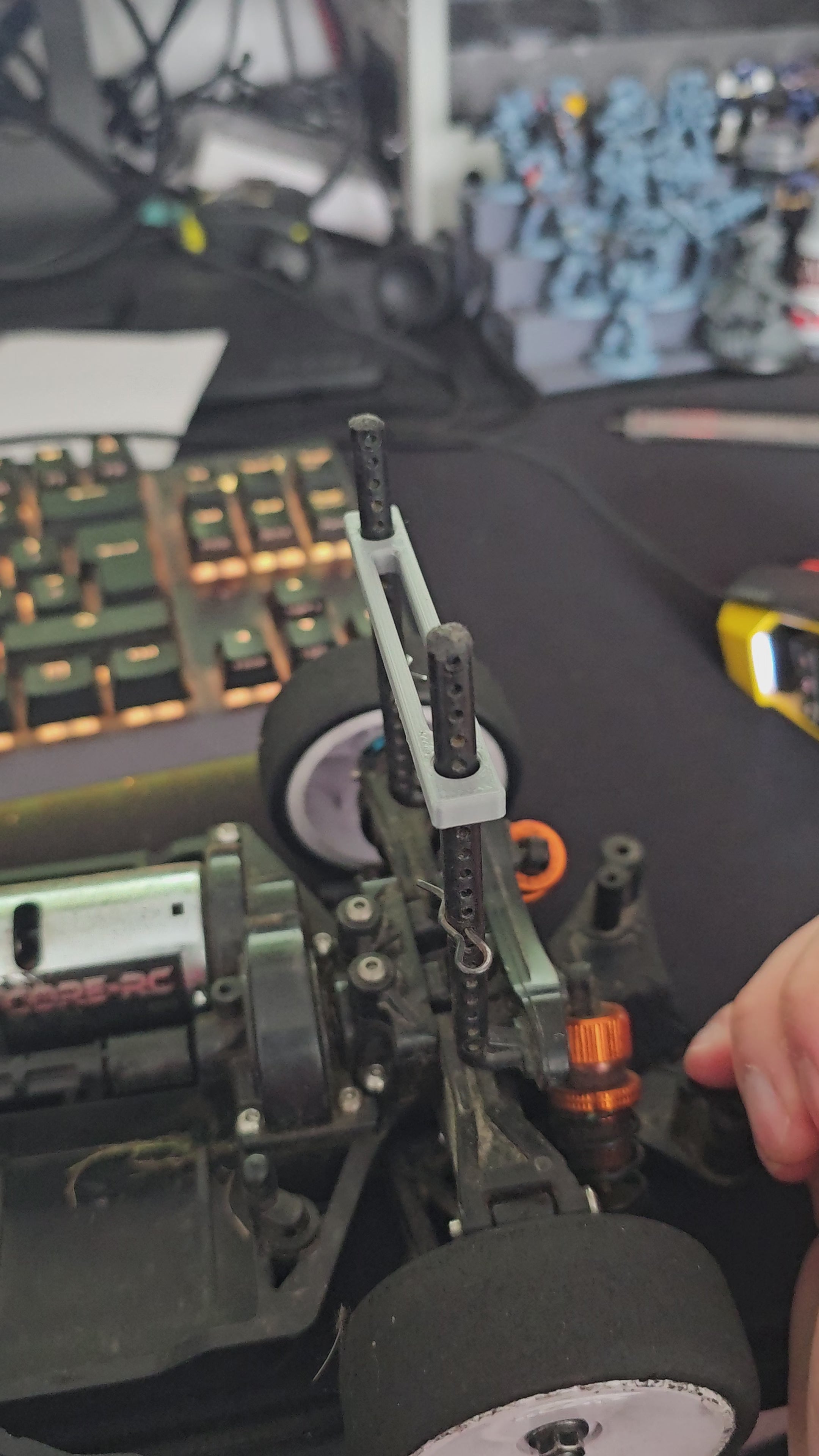 Tamiya TT-02 Body Post Stiffener